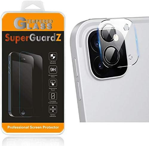 [2 חבילה] עבור עדשת מצלמה אחורית של מגן מסך IPad Pro 12.9 [זכוכית מחוסמת], SuperGuardz, 9H,